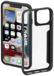 Hama Metallic Frame Cover Apple iPhone 14 przeźroczysty, czarny