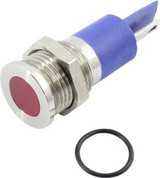 Lampka sygnalizacyjna LED TRU COMPONENTS TC-92106c45 1605985, 60 mcd, 24 V DC/AC, 12 mm