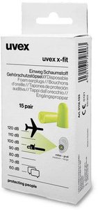 Zatyczki do uszu uvex x-fit 2112133, 37 dB, 15 par(a)