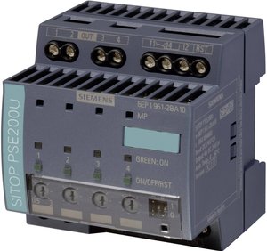 Zasilacz na szynę Siemens SITOP PSE 200U, 4 x 3 A, 24 V/DC