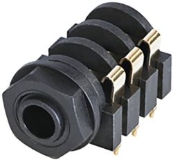 Złącze męskie jack 6,35 mm Rean AV NYS216G NYS216G, mosiądz, gniazdo, 1 szt.