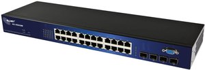 ALLNET Nieaged L2 Gigabit Ethernet (10/100/1000) 19U Allnet ALL-SG8428M Switch sieciowy  24+4 Porty