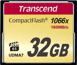 Karta pamięci CF Transcend TS32GCF1000, 32 GB, 160 MB/s / 120 MB/s