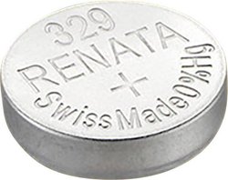 Bateria guzikowa, srebrowo-tlenkowa Renata 329 Bateria guzikowa Renata 329, 1,55 V, 37 mAh