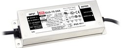 Mean Well ELG-75-12AB-3Y Sterownik LED  Stałonapięciowy 60 W 2.5 - 5 A 10.8 - 13.2 V/DC Funkcja ściemniania 3 w 1, Montaż w strefach zagrożonych wybuchem, Możlowość stosowania w meblach, Outdoor, Układ PFC, Ściemniacz, Regulowany, Zabezpieczenie przed prz