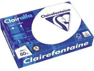 Clairefontaine Clairalfa 1979C   Uniwersalny papier do drukarek DIN A4 80 g/m² 500 ark. biały