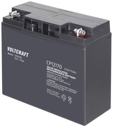 Akumulator ołowiowy VOLTCRAFT CE12V/17Ah VC-12713975, AGM, 12 V, 17 Ah