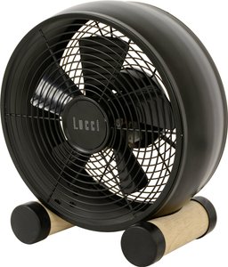 Lucci AIR Breeze Wentylator stołowy  35 W  czarny, drewno