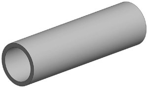 Rura evergreen 225, polistyren, (Ø x D) 4 mm x 350 mm
