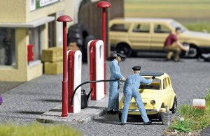 Busch Action-Set 7820 Zestaw akcji H0 pełne tankowanie Zestaw do złożenia
