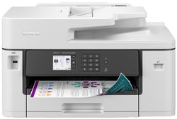 Brother MFCJ5340DWE Kolorowa wielofunkcyjna drukarka atramentowa A4 drukowanie, skanowanie, kopiowanie, fax ADF, Duplex, LAN, USB, WLAN