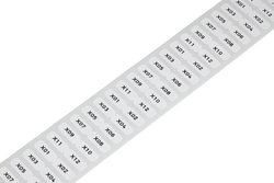 Etykieta do druku termotransferowego WAGO 210-805, 15 x 6 mm, 3000 szt.