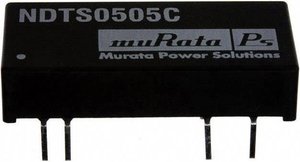 Przetwornica DC/DC, do PCB Murata Power Solutions NDTS0505C NDTS0505C, DIP-24, 3 W, 5 V, 600 mA, 1 szt.