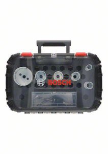 Zestaw otwornic Progressor for Wood and Metal, 9-częściowy zestaw dla elektryków, 19-68 mm Zestaw otwornic Bosch Accessories  2608594191  1 szt.