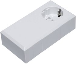 Obudowa złączy ESO 1250 E TRU COMPONENTS 44010004 poliwęglan, ABS szary błyszczący 125 x 67 x 50 1 szt.