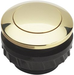 Przycisk do dzwonka Grothe 62001, 12 V/1,5 A, IP54, złoty