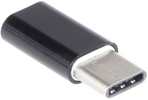 Adapter gniazdo micro USB na wtyk typu C. Adapter USB Joy-it K-1483 1 szt.