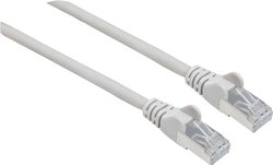 Kabel sieciowy Intellinet Cat7 S/FTP ze złączem Cat6a 100% miedzi LS0H 5m, szary Kabel sieciowy, kabel krosowy RJ45 Intellinet 740920 CAT 6a S/FTP 5.00 m szary