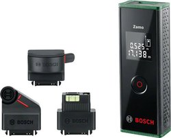 Dalmierz laserowy Bosch Home and Garden Zamo Set Premium, z adapterami, dystrybucja niemiecka