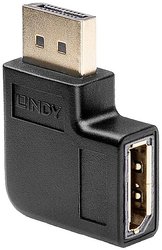 adapter DisplayPort LINDY 41333, [1x złącze żeńskie DisplayPort - 1x złącze męskie DisplayPort]