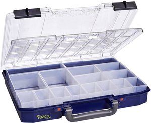 Walizka raaco CarryLite 55 4x8-16 DLU 145572, Ilość przegród: 16