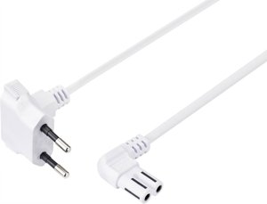 Kabel sieciowy Basetech BT-2300323, 1.50 m, biały