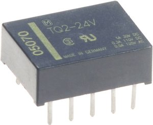 Przekaźnik sygnałowy Panasonic TQ25 monostabilny 5 V 2 x zestyk przełączny Max. 1 A