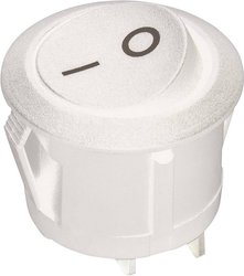 Przełącznik interBär 3630-005.22, 250 V/AC, 6.5 A, 1 x wył/wł, zatrzask, 1 szt.