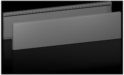 Pokrywa dolna VX, boczna, wys.: 200 mm, dla gł.: 1000 mm, blacha stalowa Pokrywa Rittal 8660045 8660.045 1 szt.
