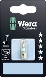 Bit Torx T 15 Wera 3867/1 TS SB SiS 05073621001 D 6.3 1 szt.