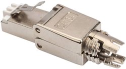 Złącze męskie RJ45 Digitus DN-93634 DN-93634, RJ45, CAT 5e, CAT 6, CAT 6a, CAT 6a (CAT 7), piny:8P8C, 1 szt.