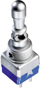Przełącznik dźwigienkowy APEM 12147A 12147A, 2 x (wł)/wył/(wł), 250 V/AC, 2 A, IP54, 1 szt.