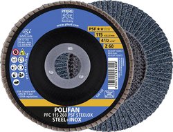 Tarcza listkowa POLIFAN PFC 115 Z 60 PSF STEELOX PFERD Z Psf Steelox 67766115  10 szt.
