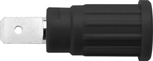 Schützinger SEPB 6453 Ni / SW Gniazdo wciskane bezpieczne 1 szt.