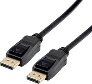 KABEL DisplayPort VALUE, v1.4, DP ST - ST, czarny, 1,5 m. Kabel DisplayPort Value 11.99.5798, ekranowany, 1.50 m