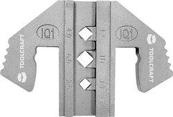 Fotowoltaika i złącza męskie solarneZakres przekroju zaciskanego elementu: 2.5 do 6 mm² Matryca zaciskająca TOOLCRAFT TO-7760502, 2.5 do 6 mm²