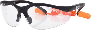 Okulary ochronne - przezroczyste, z zatyczkami do uszu KS Tools 310.0176 310.0176
