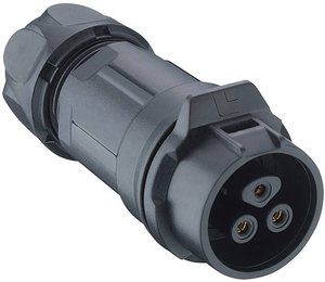 Złącze męskie okrągłe Lumberg 0261 09, styki:9, 400 V, 5 A, 1 szt.