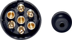 7-pinowe złącze wykonane z tworzywa sztucznego TFA Stecker 88000