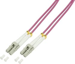 Kabel światłowodowy LogiLink FP4LC01 FP4LC01, złącze męskie LC, złącze męskie LC, 1.00 m