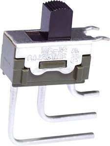 Przełącznik suwakowy NKK Switches MS12ASG40, 28 V DC/AC, 100 mA