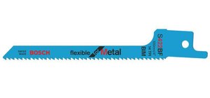 Brzeszczot do piły szablastej S 422 BF, Flexible for metal, zestaw 2 szt. Bosch Accessories 2608656268 2 szt.