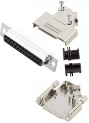 Zestaw listew żeńskich D-Sub MH Connectors MHD45ZK25-DB25S-K, rzędy: 2, styki: 25, 45 °, 1 szt.