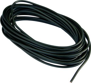 Kabel samochodowy 5m, 1,5mm², czarny IWH 19037