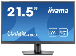 Monitor LCD (VA) Iiyama X2283HSU-B1, 21.5 cal, Full HD, 75 Hz, 16:9