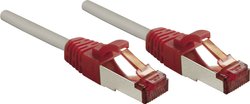 Kabel LAN LINDY 47838, 1 szt., RJ45, CAT 6, S/FTP, 2.00 m, szary