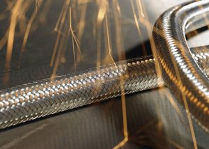 Wąż osłonowy HellermannTyton HelaGuard SCSB20, O 16.9/21.5 mm, metalowy