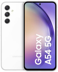 Smartfon Samsung Galaxy A54 5G 256 GB 6.4 cal Android™ 13 Gniazdo hybrydowe biały