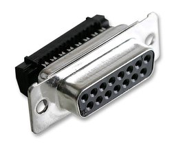 Listwa żeńska D-Sub MH Connectors MH10576, rzędy: 2, styki: 15, 180 °, 1 szt.