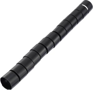 Wąż kablowy TRU COMPONENTS TC-KL25BKZ-20M203, 25 mm (max), czarny, Produkty w metrach bieżących